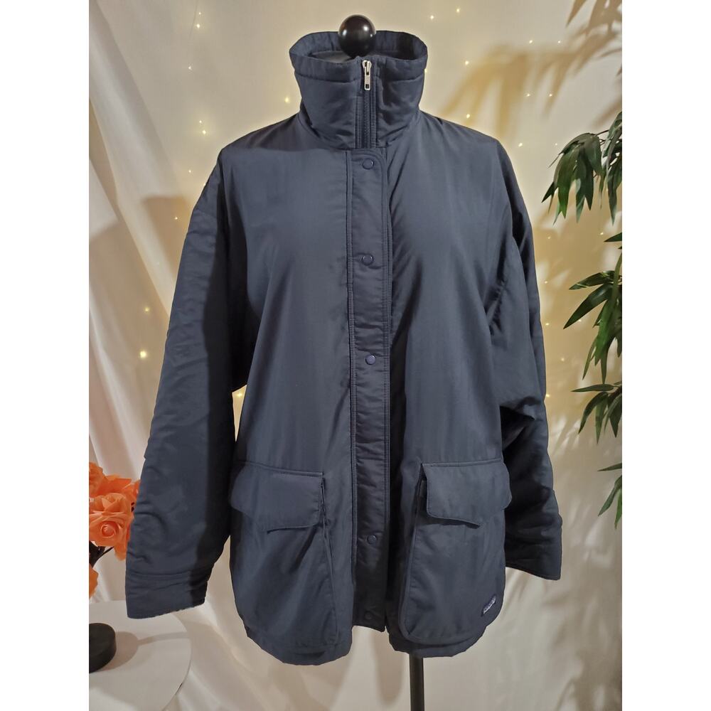 Patagonia Vtg 90s Southwest Aztec Fleece Lined Softshell Jacket Womens Size L - Picture 2 of 16